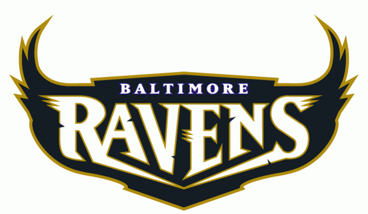 Baltimore Ravens 1996-1998 Wordmark Logo fabric transfer version 2